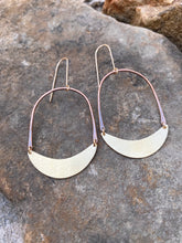 Load image into Gallery viewer, Sienna Crescent Earrings