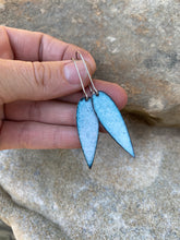 Load image into Gallery viewer, Enamel Petal Earrings