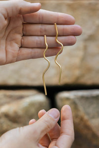 Winding Road Post Earrings