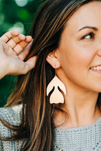 Load image into Gallery viewer, XL Golden Bloom Earrings