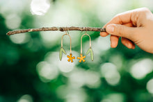 Load image into Gallery viewer, Marigold Flora Constellation Earrings