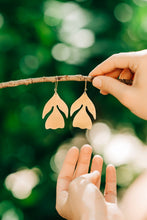 Load image into Gallery viewer, XL Golden Bloom Earrings